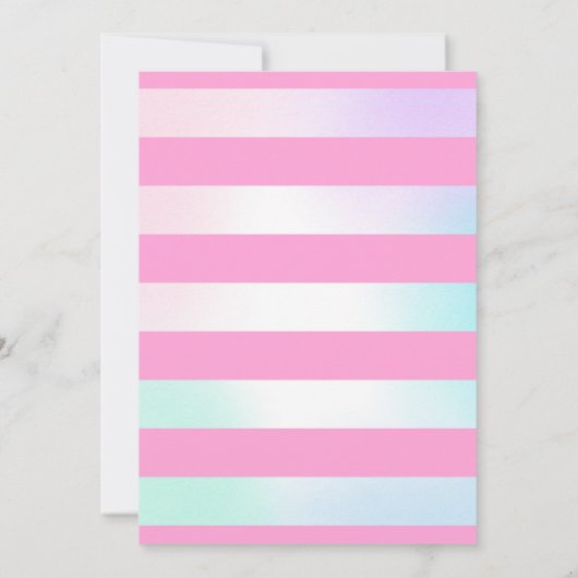 アイスクリーム招待状アイスクリームバースデーパーティー 招待状 (裏面)