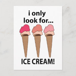 アイスクリーム探し アイスクリーム探し ポストカード