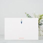 アイスクリーム文房具 便箋 (スタンド正面)