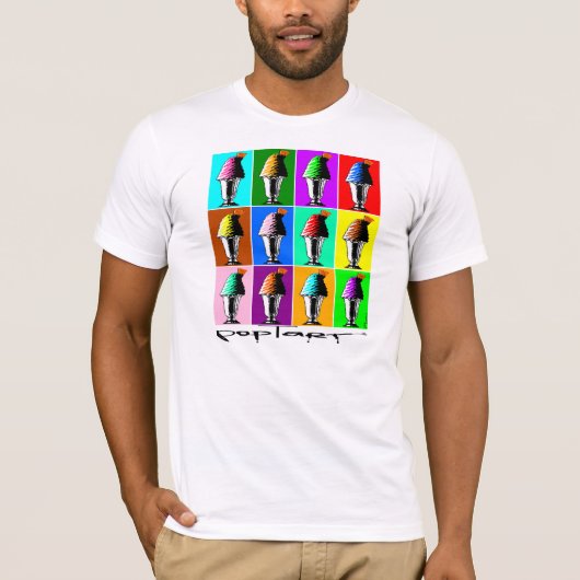 アイスクリーム日曜日 Tシャツ (正面)
