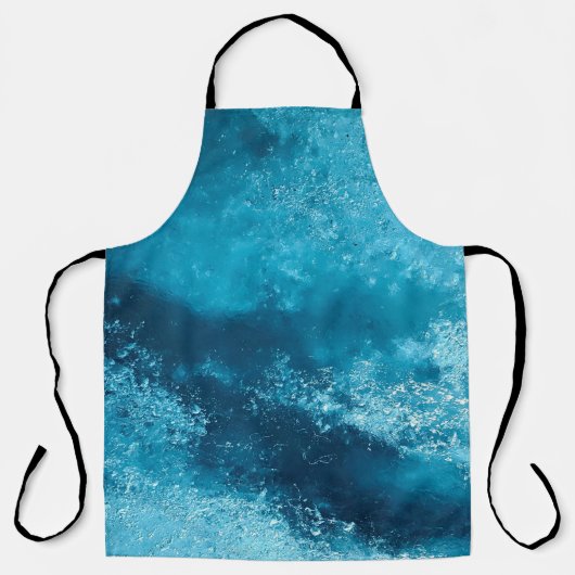 アイスクリーム氷凍ってい氷氷 エプロン (正面)