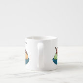 アイスクリーム漫画イラストレーション エスプレッソカップ (裏面)