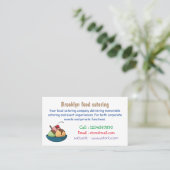 アイスクリーム漫画イラストレーション 名刺 (スタンド正面)