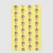 アイスクリーム用ホレー ゴルフタオル (正面)