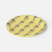 アイスクリーム用ホレー ペーパープレート (アングル)