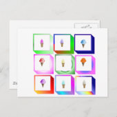 アイスクリーム箱 ポストカード (正面/裏面)