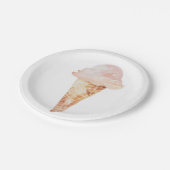 アイスクリーム紙プレート、7"紙ボウル ペーパープレート (アングル)