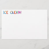 アイスクリーム紙 (裏面)