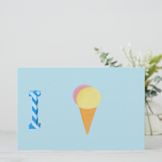 アイスクリーム紙 (スタンド正面)
