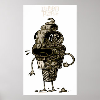 アイスクリーム解剖学 ポスター