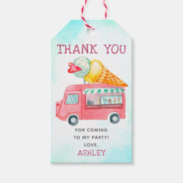 アイスクリーム誕生日ありがとう ギフトタグ