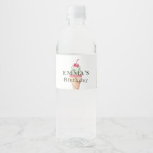 アイスクリーム誕生日お気に入りウォーターボトル