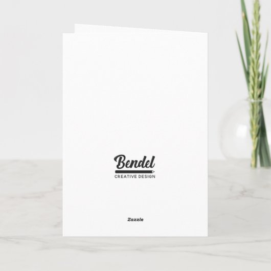 アイスクリーム誕生日スイートサマーウィッシュ カード (裏面)