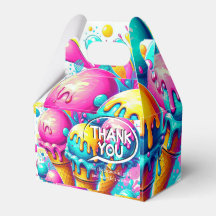 アイスクリーム誕生日パーティー