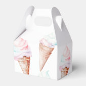 アイスクリーム誕生日パーティー フェイバーボックス (裏面サイド)