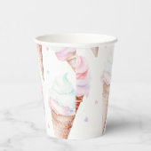 アイスクリーム誕生日パーティー 紙コップ (右)