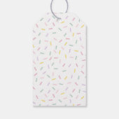 アイスクリーム誕生日メッセージカード ギフトタグ (裏面)