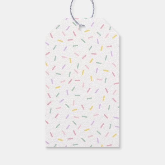 アイスクリーム誕生日メッセージカード ギフトタグ (裏面)