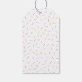 アイスクリーム誕生日メッセージカード ギフトタグ (裏面)