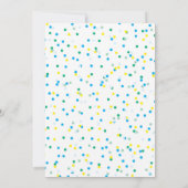 アイスクリーム誕生日招待状サマー 招待状 (裏面)