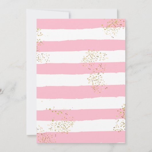 アイスクリーム誕生日招待状、こちらスクープ 招待状 (裏面)