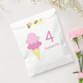 アイスクリーム誕生日 フェイバーバッグ (封をした状態)