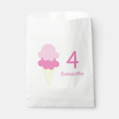 アイスクリーム誕生日 フェイバーバッグ (正面)
