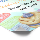 アイスクリーム誕生日 ポスター (角)