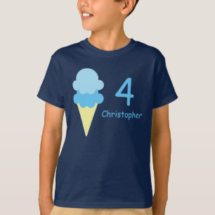 アイスクリーム誕生日 Tシャツ