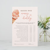 アイスクリーム赤ちゃんシャワー誰がゲーム (スタンド正面)