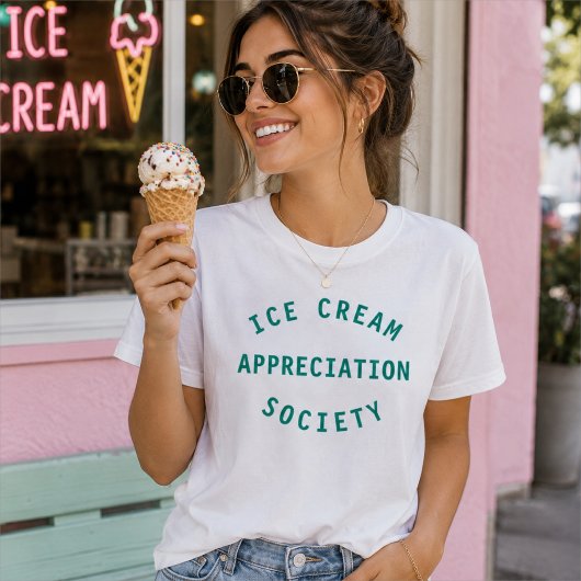 アイスクリーム鑑賞協会のサマーTシャツ Tシャツ