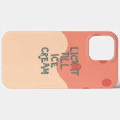 アイスクリーム1パステルカラーiPhoneケースまで舐める Case-Mate iPhoneケース (裏面 (横))