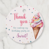 アイスクリーム1st誕生日パーティー フェイバータグ (裏面)
