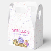 アイスクリーム1st誕生日パーティー フェイバーボックス (オープン)