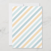 アイスクリーム2スクープは1つの誕生日よりも良い 招待状 (裏面)