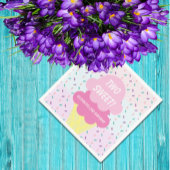 アイスクリーム2回目の誕生日 スタンダードカクテルナプキン