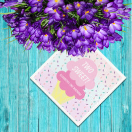 アイスクリーム2回目の誕生日 スタンダードカクテルナプキン