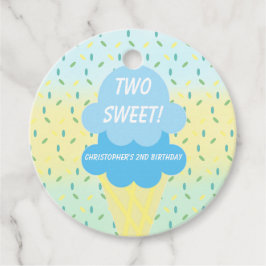 アイスクリーム2回目の誕生日 フェイバータグ