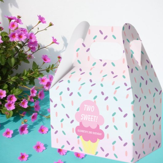 アイスクリーム2回目の誕生日 フェイバーボックス