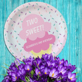 アイスクリーム2回目の誕生日 ペーパープレート