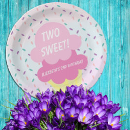 アイスクリーム2回目の誕生日 ペーパープレート