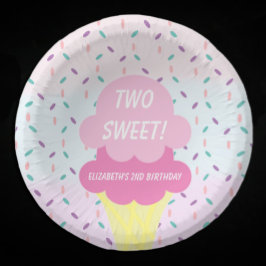 アイスクリーム2回目の誕生日 ペーパーボウル