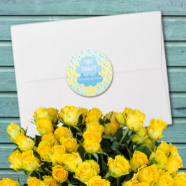 アイスクリーム2回目の誕生日 ラウンドシール