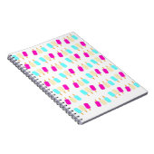 アイスクリーム3色 ノートブック (右側)