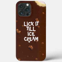 アイスクリーム4パステルカラーiPhoneケースまで舐める