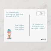 アイスクリーム4th of 7月パーティーはがき ポストカード (裏面)