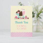 アイスクリーム – お菓子をいただきありがとうございます サンキューカード (スタンド正面)