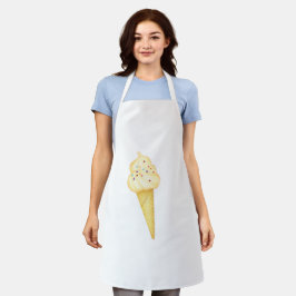 アイスクリーム エプロン