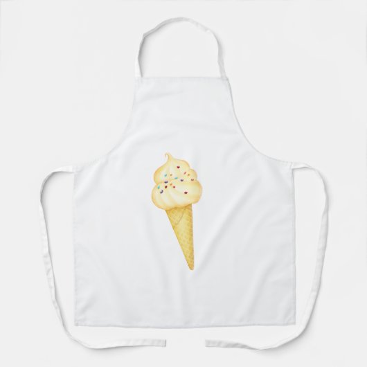 アイスクリーム エプロン (正面)