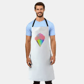 アイスクリーム エプロン (着用した状態)